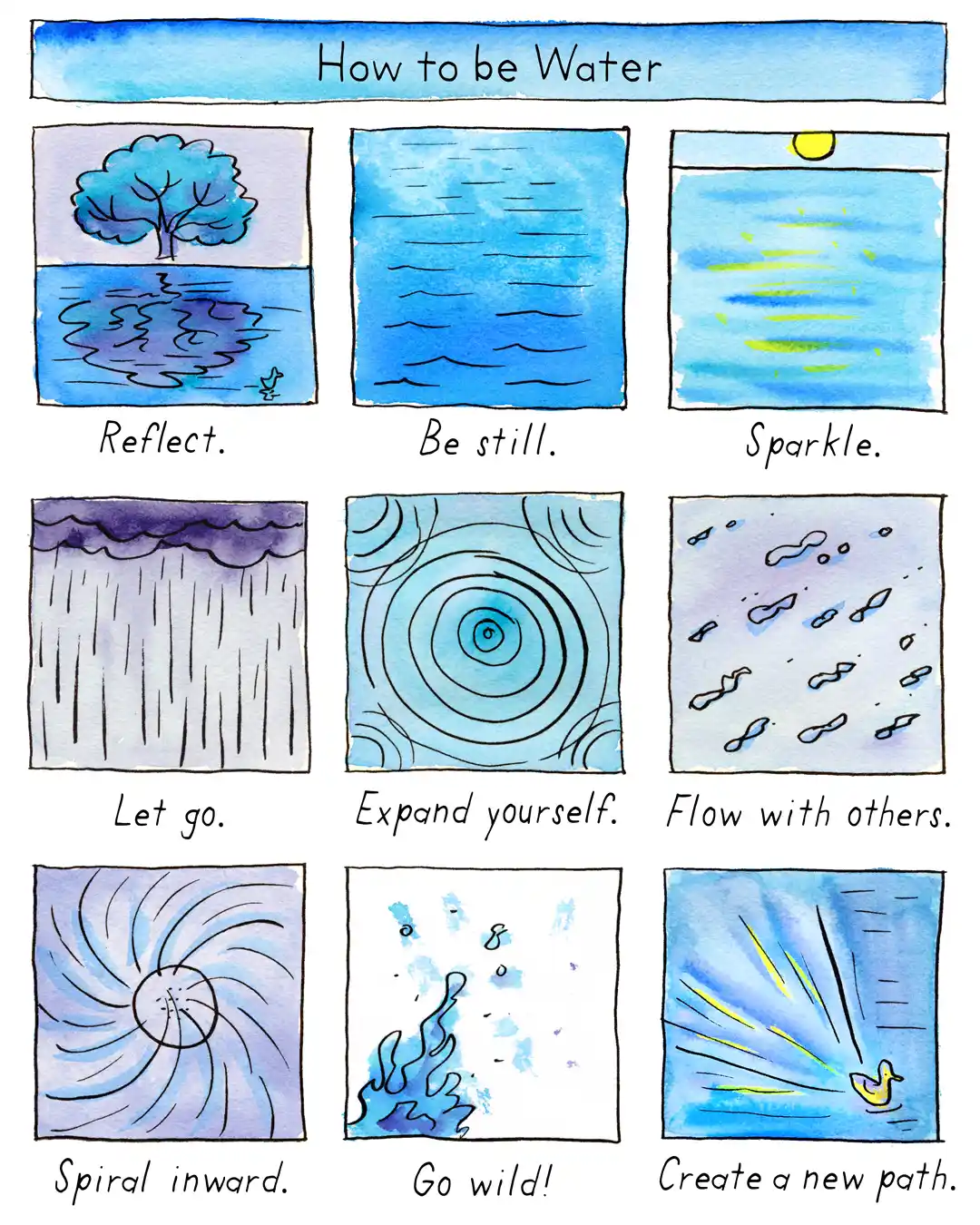 How to be Water