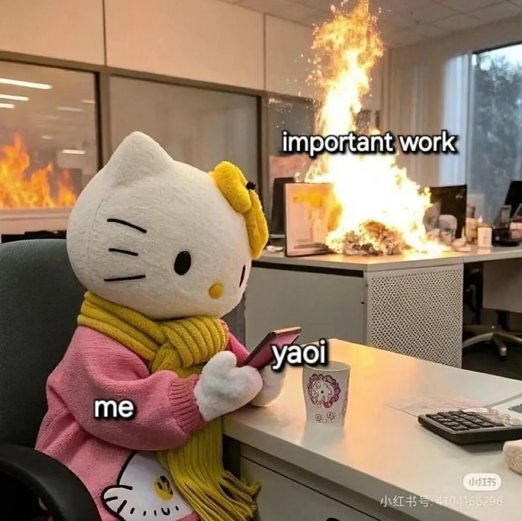 Yaoi over important work